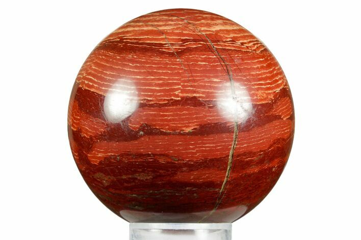 Polished Snakeskin Jasper Sphere - Western Australia #371102